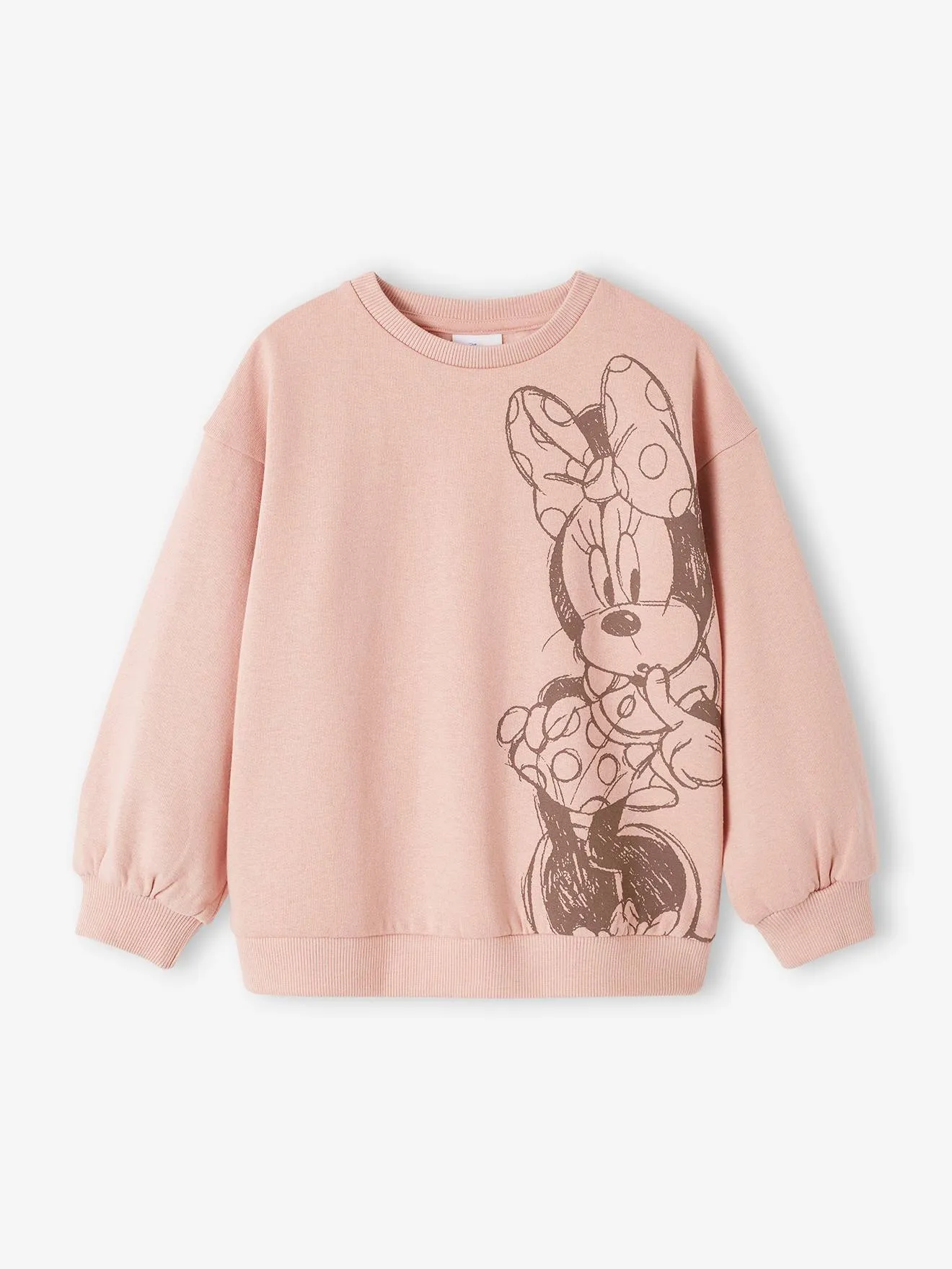 Sweat Disney Minnie® fille rose poudré - Minnie
