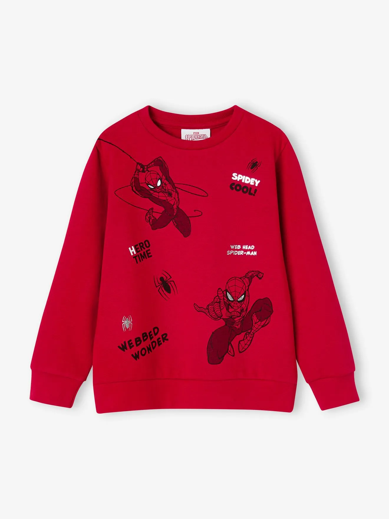Sweat garçon Marvel® Spider-Man rouge - Spiderman