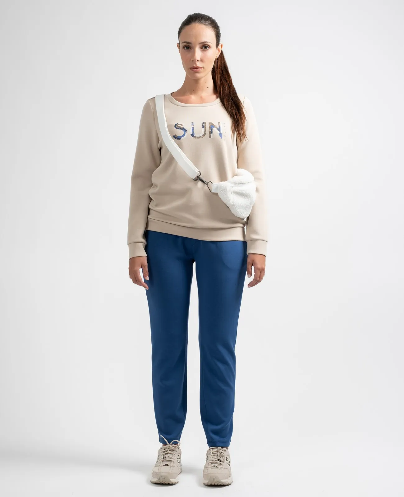 Sweat molleton avec sérigraphie