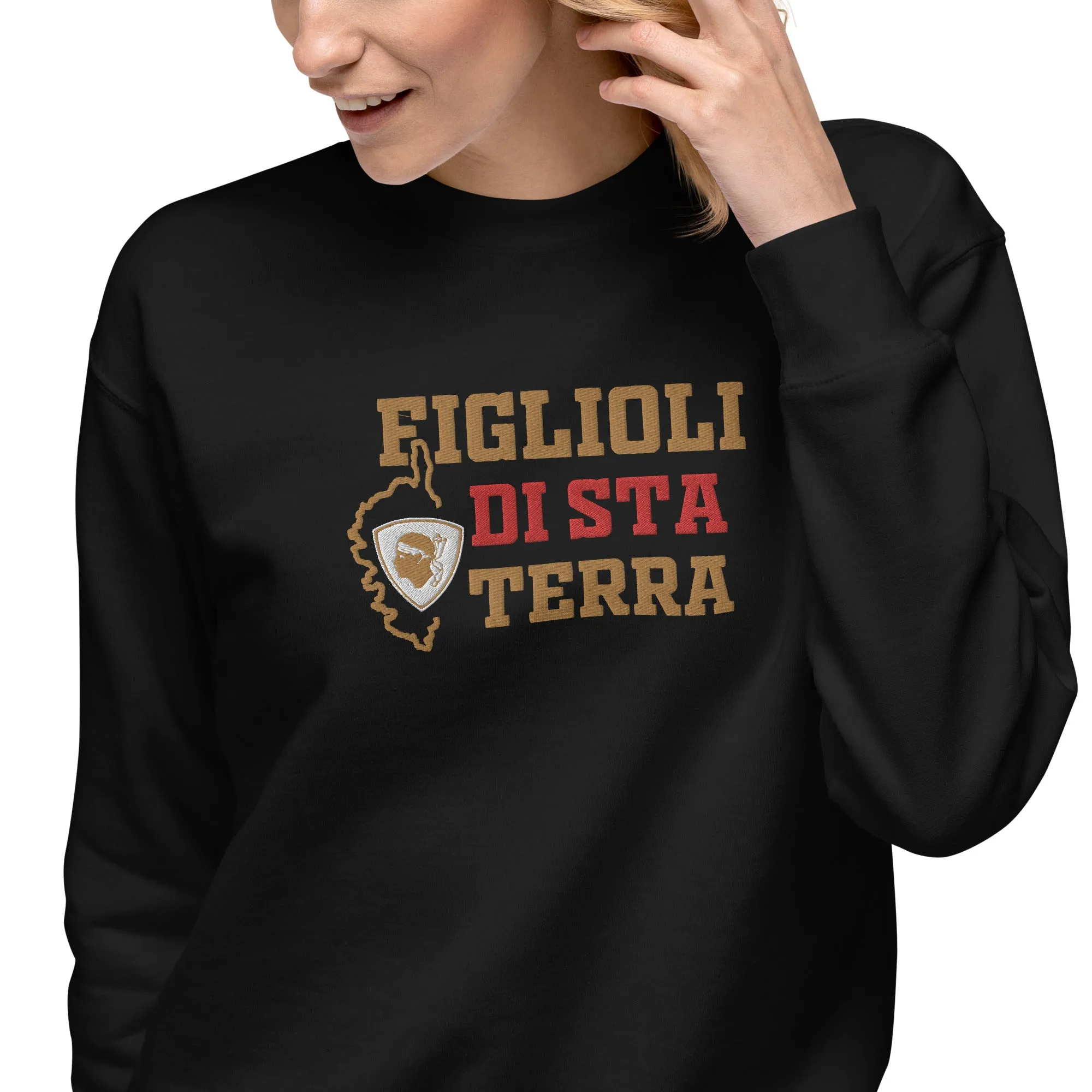Sweatshirt premium Brodé Figlioli di sta Terra