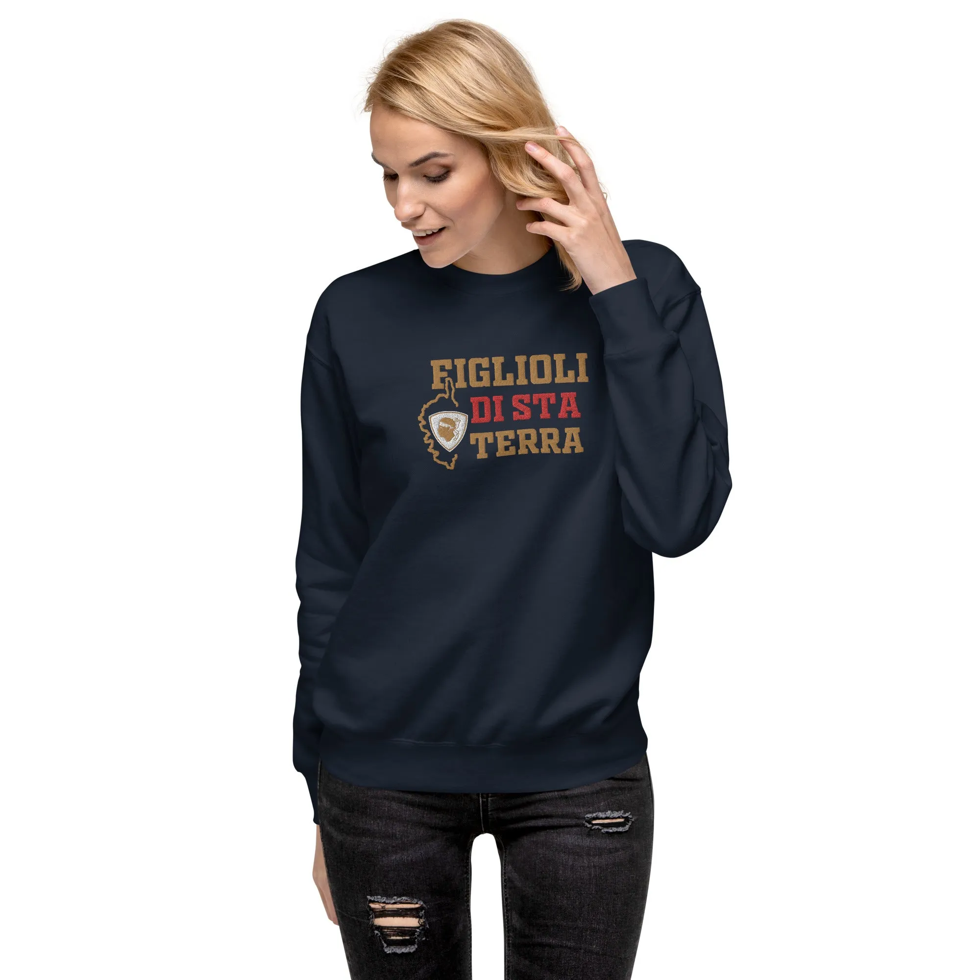 Sweatshirt premium Brodé Figlioli di sta Terra