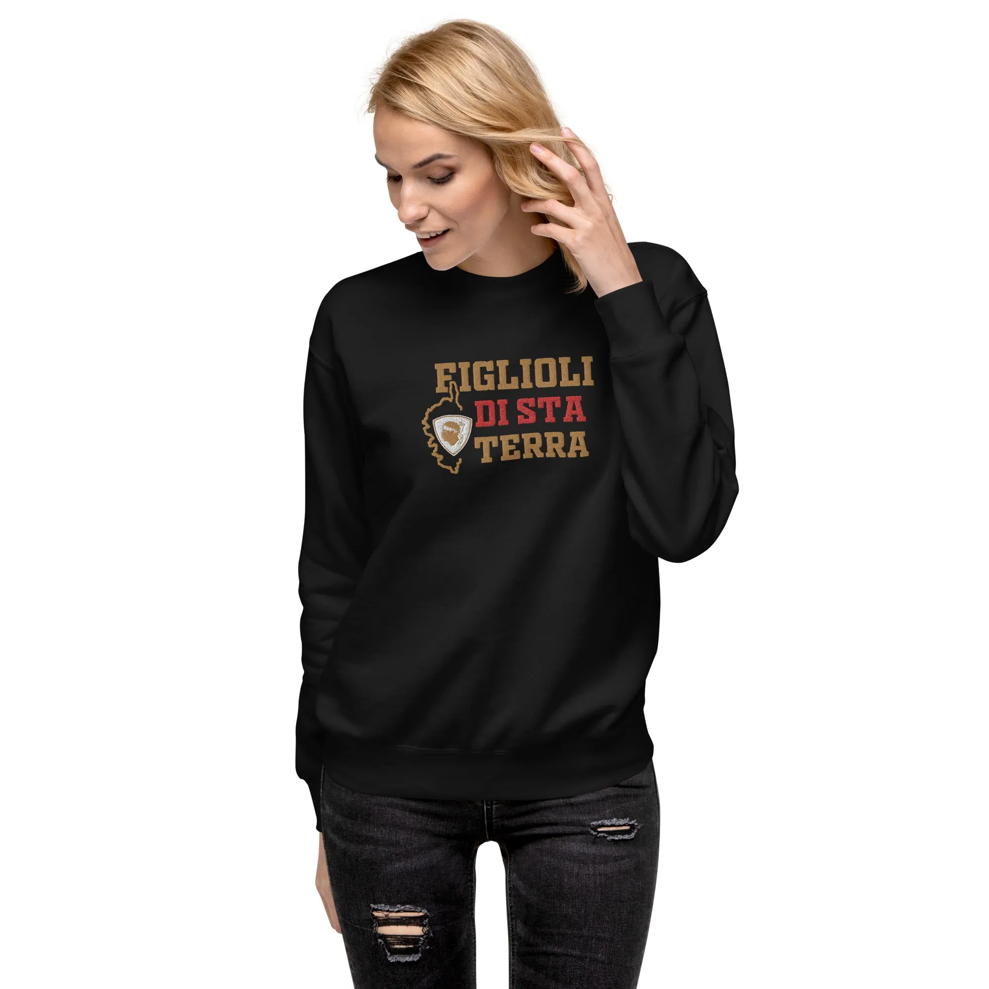 Sweatshirt premium Brodé Figlioli di sta Terra