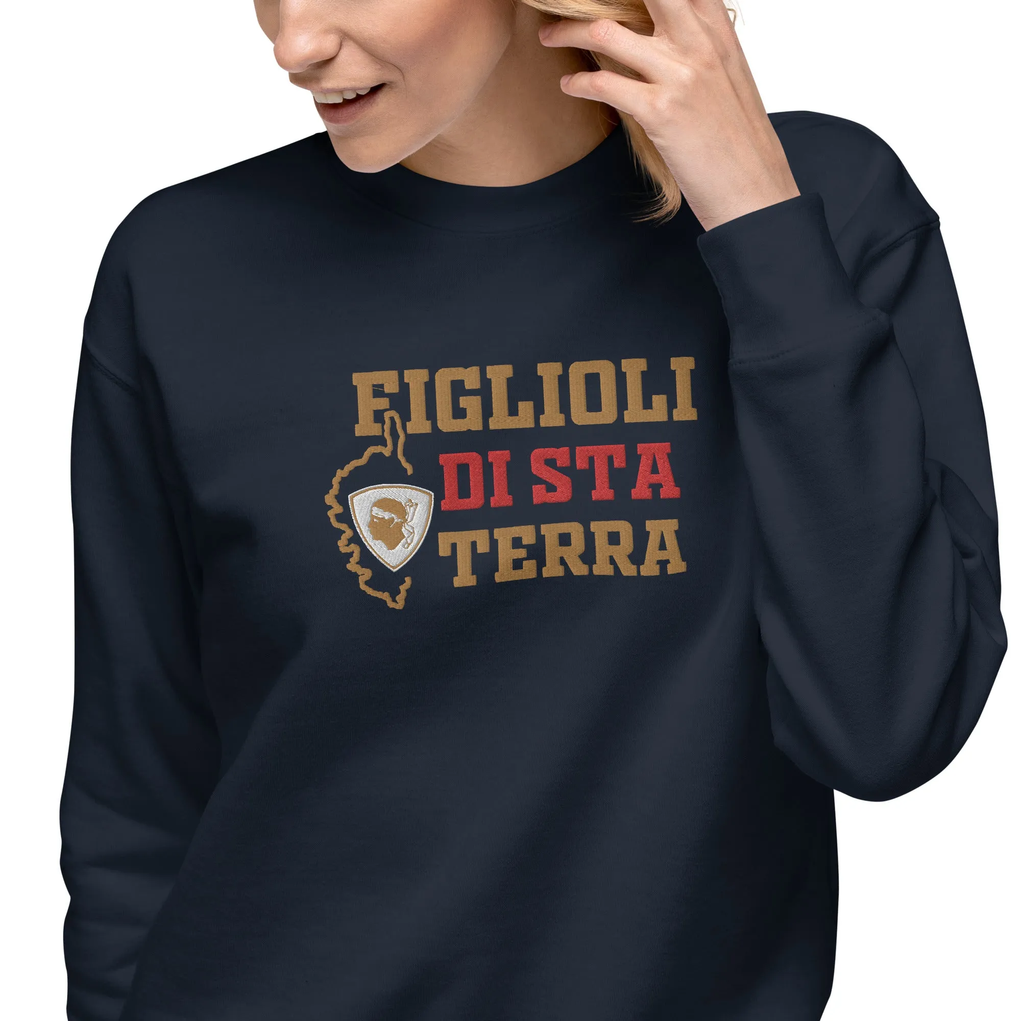 Sweatshirt premium Brodé Figlioli di sta Terra
