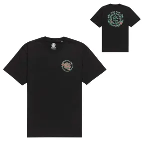 T-shirt : ELEMENT ROSARY SS TEE Flint Black - Bamboo Skateshop