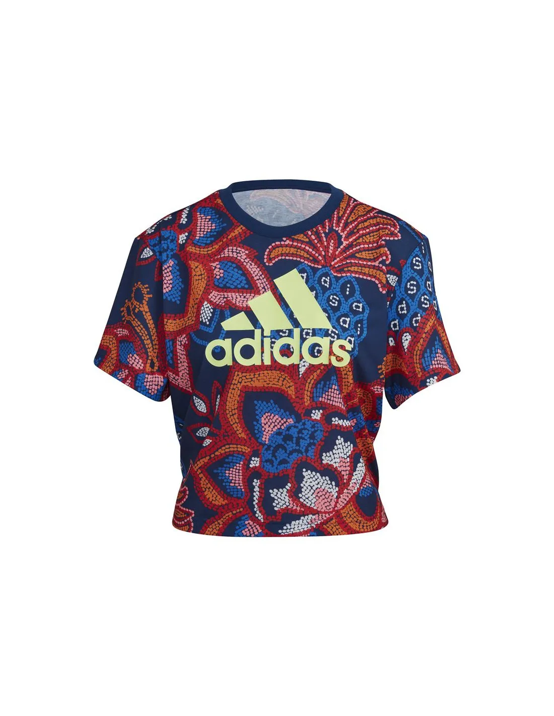 T-shirt adidas FARM Rio Graphic Femmes Bleu