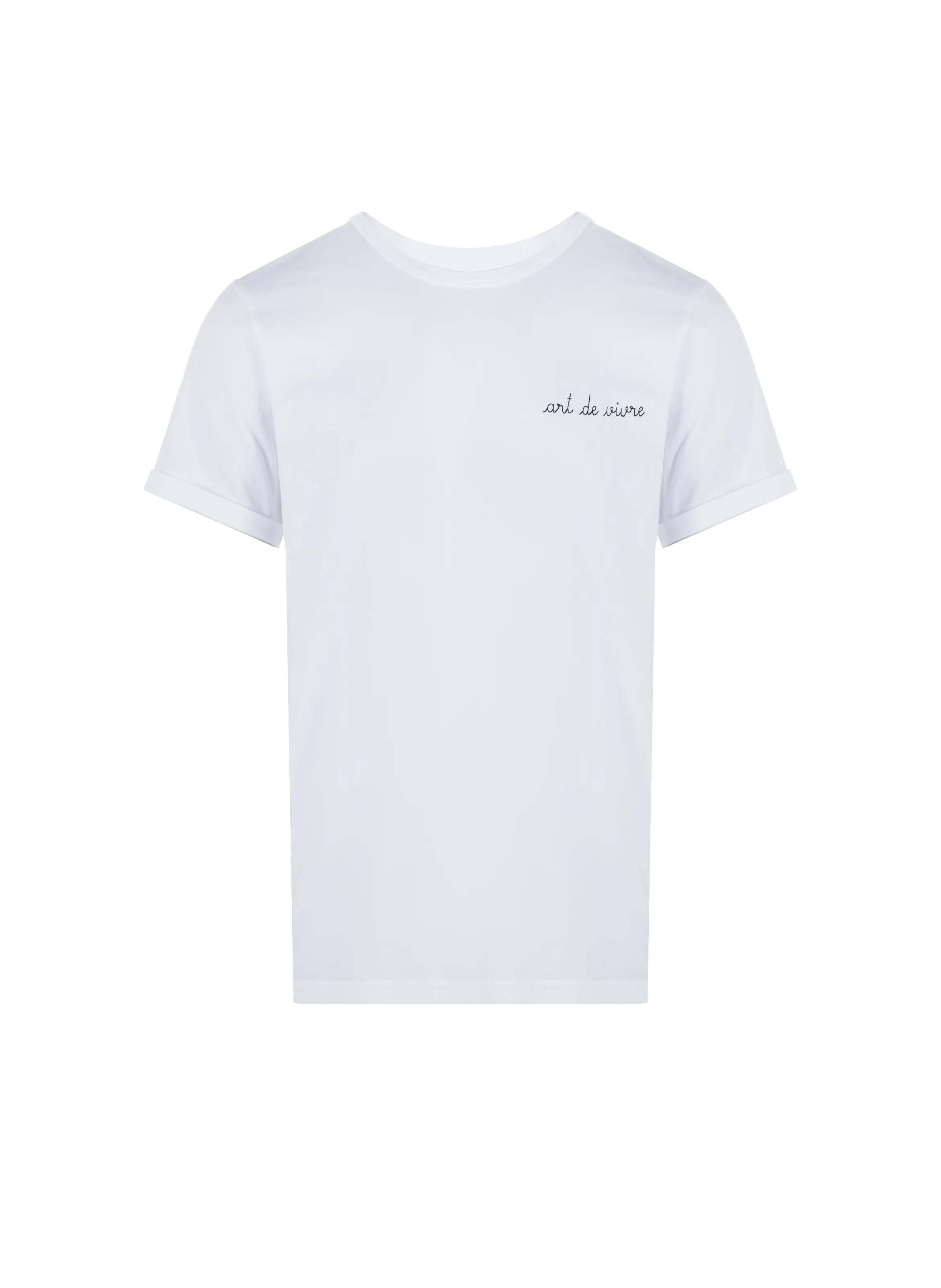 T-SHIRT ART DE VIVRE EN COTON - MAISON LABICHE pour HOMME | Printemps