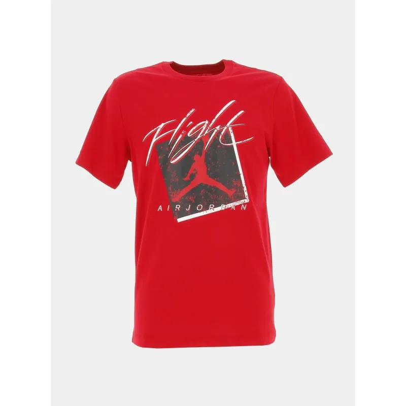 T-shirt flight air jordan brand rouge homme - Nike | wimod