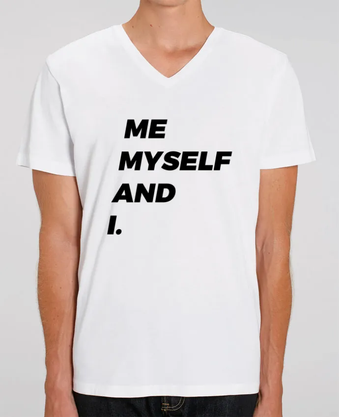 T-shirt homme me myself and i. par tunetoo