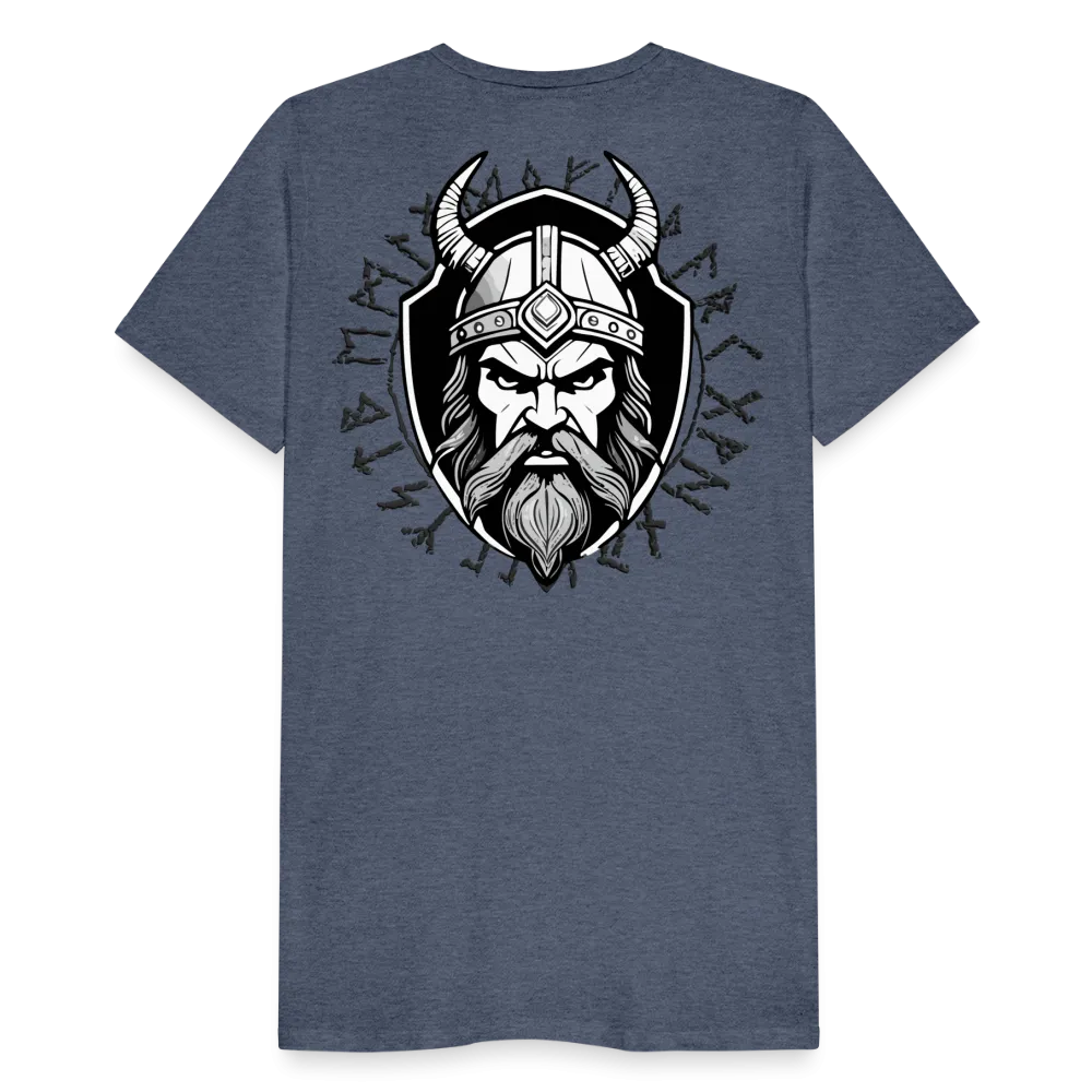 T-shirt Premium Homme Runes et viking (Dos)