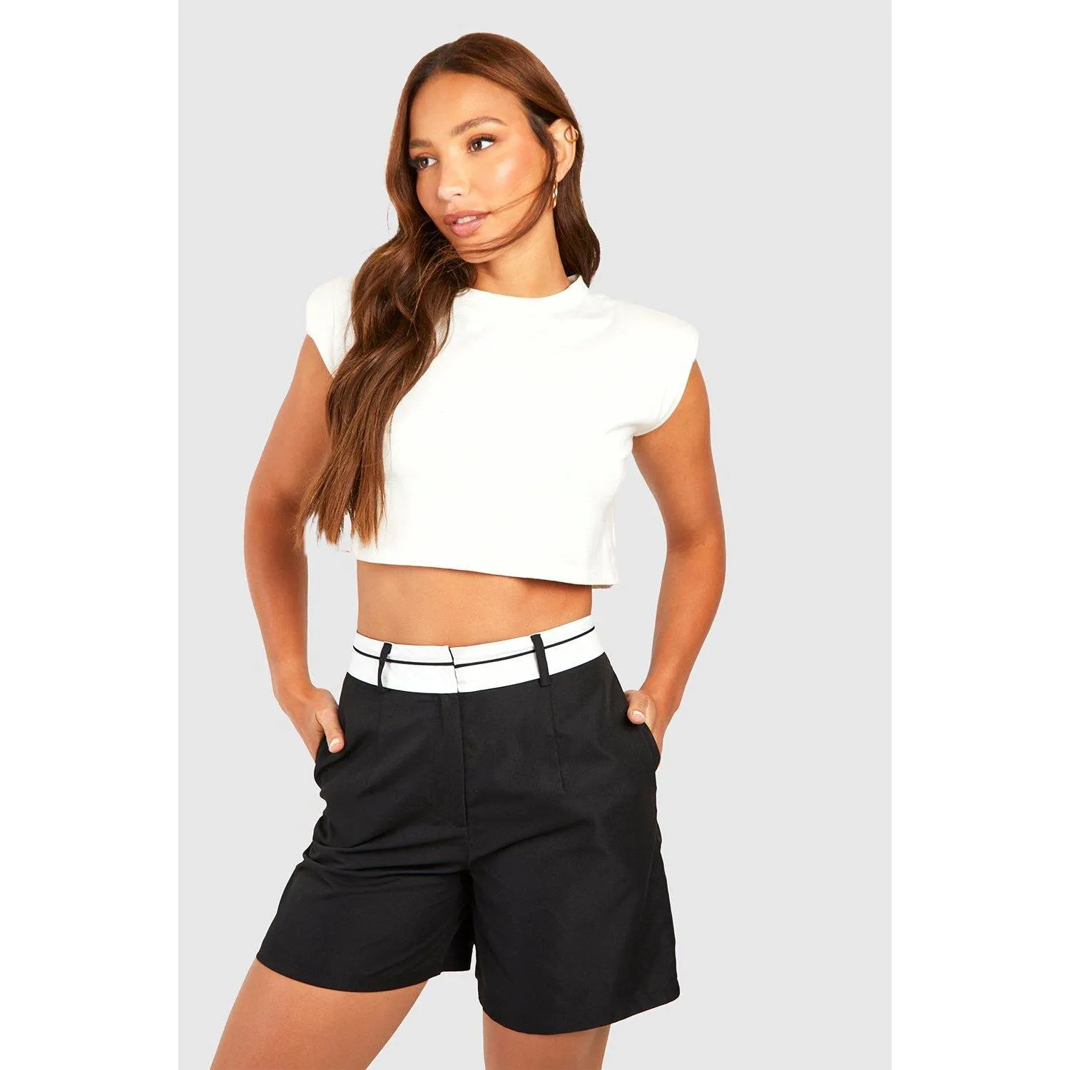 Tall – Short de tailleur – Noir