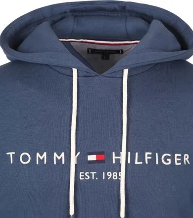 Tommy Hilfiger Sweat à Capuche Core Bleu Mid MW0MW11599-DBZ