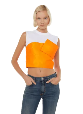 TOP BI-MATIèRE - ALEXANDER MCQUEEN pour FEMME | Printemps