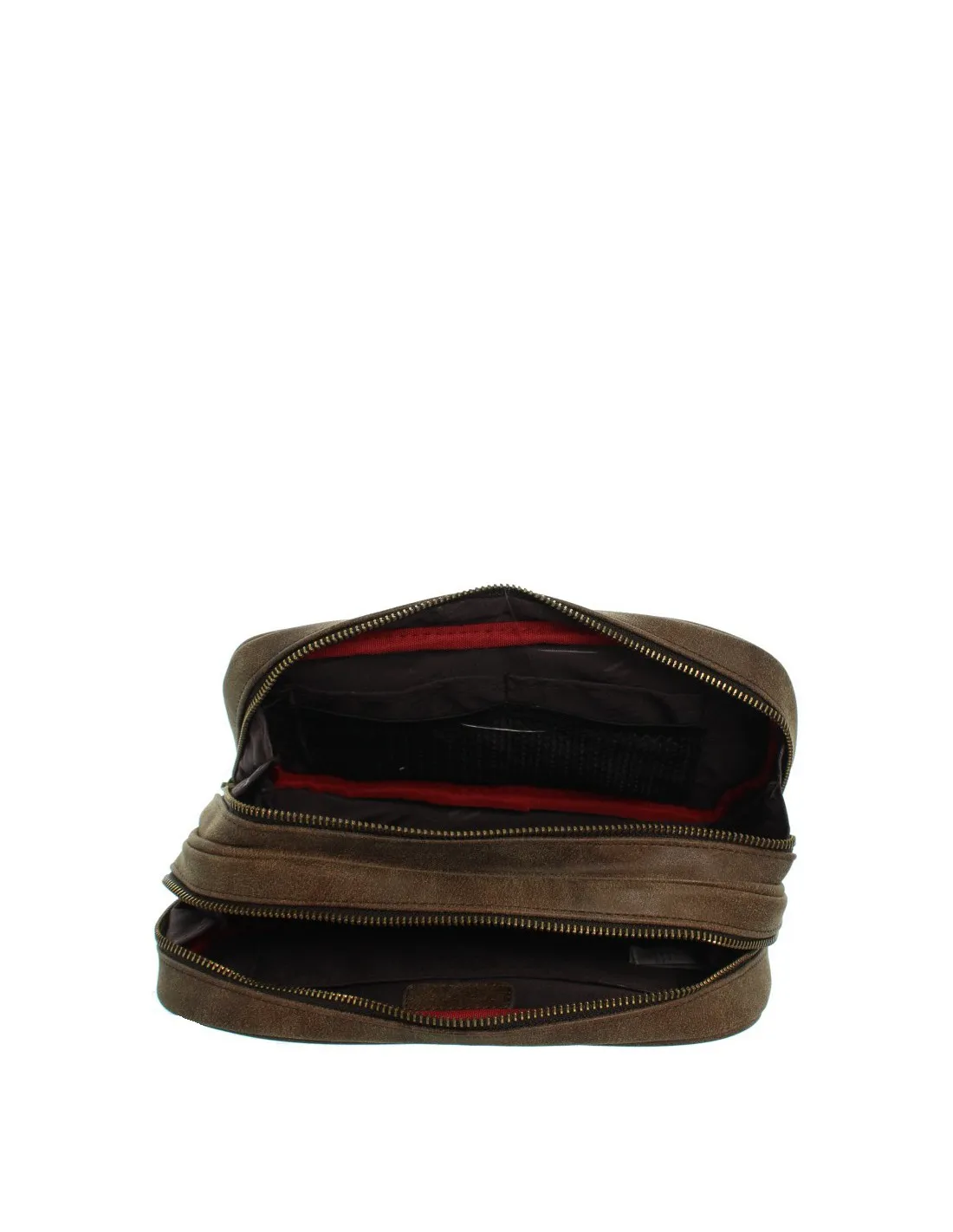 Trousse de toilette Serge Blanco ref_tnt40099-180-choco