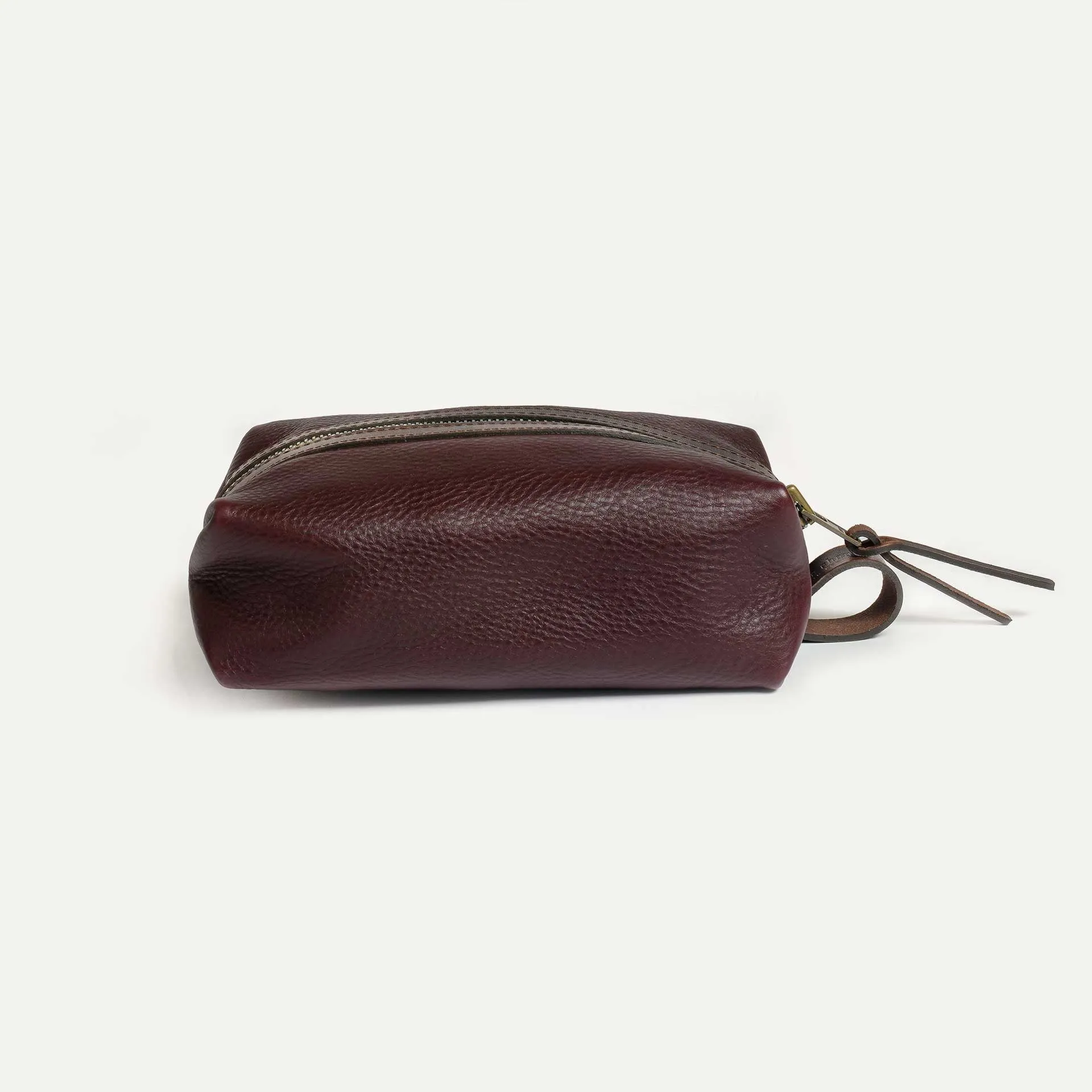 Trousse de toilette ZAZOU - Tourbe - Bleu de Chauffe - Marques de France