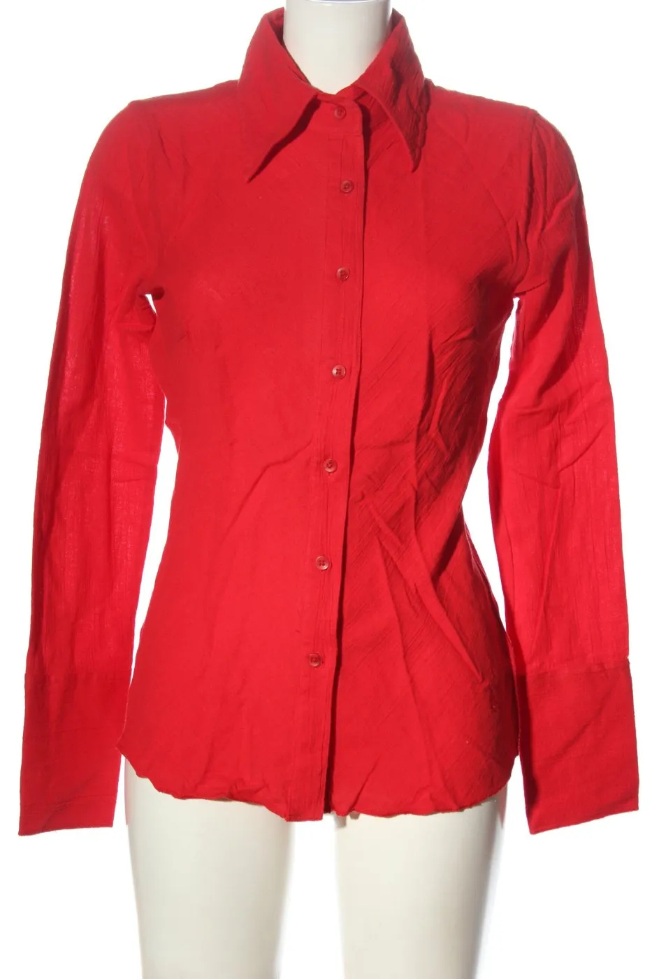 Vero Moda Chemise à manches longues rouge style d’affaires