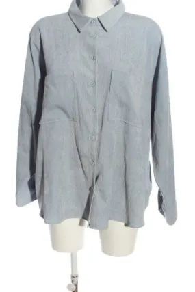 Zara Chemise à manches longues bleu élégant